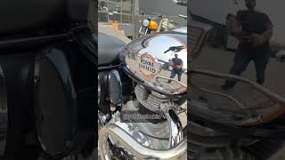 New Classic350 Chrome EMERALD GREEN royalenfield classic350 shorts viral trending ytshorts yt [upl. by Schaffer296]