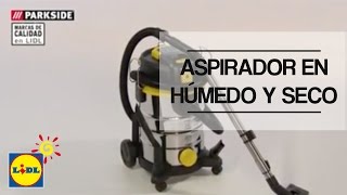 Aspirador En Húmedo Y Seco  Lidl España [upl. by Ajup]