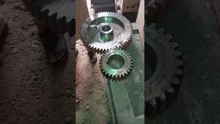 Header Machine ⚙️Gear Set Center Calculate shortvideo machine gear manufacturing [upl. by Yrrac]