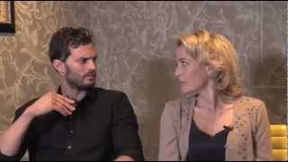 Jamie Dornan  Interview with Gillian Anderson on The Fall Series 2 [upl. by Annabal]