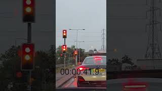 Traffic Lights dashcamuk highway carsafety essex fast london timer [upl. by Nelloc750]