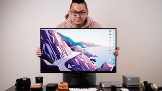 The BEST Productivity Monitor  LG UltraFine Ergo 4K [upl. by Sholeen]