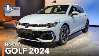 Volkswagen GOLF 2024 🇩🇪 COSA CAMBIA con il RESTYLING [upl. by Bellamy]