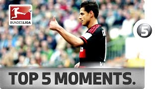 Top 5 Chicharito Moments So Far [upl. by Marcellina144]