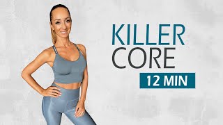 12 MIN KILLER CORE WORKOUT  Kräftige deinen Oberkörper  Katja Seifried [upl. by Osher809]