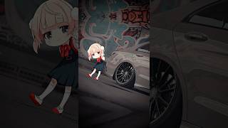 Wadada Dang 💥 „with the trend“ viral trend shorts anime shigure mercedes amg c63 [upl. by Kassey]