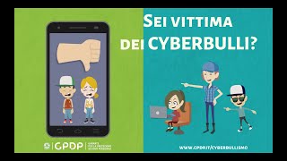 Cyberbullismo il video del Garante privacy per spiegare ai ragazzi come difendersi [upl. by Eniger565]