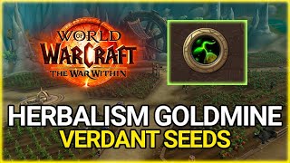 Herbalism Goldmine In The War Within  Verdant Seeds and Location of Beledars Bounty [upl. by Durr785]