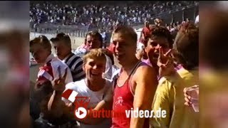 Mit Vokuhila in die verbotene Stadt Köln  Fortuna Düsseldorf 11081990 [upl. by Sonitnatsnoc]