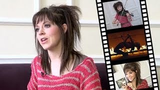 Geigerin Lindsey Stirling im kronetvInterview [upl. by Newman634]