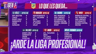 FALTAN POCAS FECHAS PARA DEFINIR AL CAMPEÓN DE LA LPF ¿QUIÉN TIENE EL MEJOR FIXTURE [upl. by Mandelbaum]