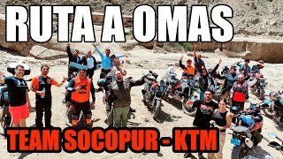 MOTOVLOG 10  RUTA OMAS  TEAM KTM SOCOPUR [upl. by Romonda508]