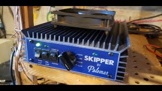 Palomar Skipper 4 pill CB Radio Amp Fixed [upl. by Adnik]