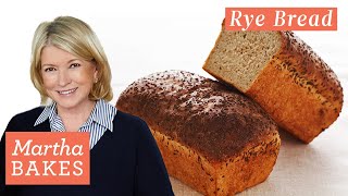 Martha Stewart’s Rye Bread with Caraway Seeds  Martha Bakes Recipes  Martha Stewart Living [upl. by Caron]