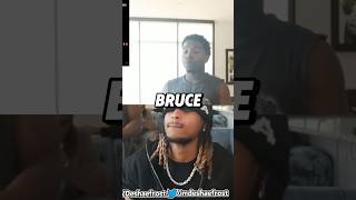 Deshae Frost amp DDG Freestyle About Bruce 🤯 deshaefrost ddg brucedropemoff fyp [upl. by Aerdnek]