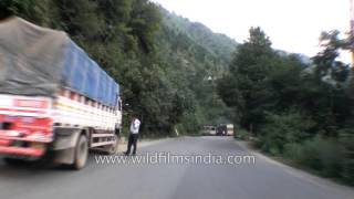 Driving From Banihal To Ramban In Kashmir  Part 1 [upl. by Amsa412]