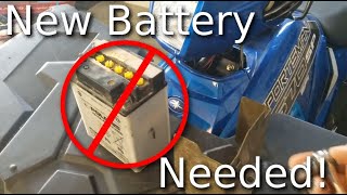 Polaris Sportsman Battery Upgrade [upl. by Soma]