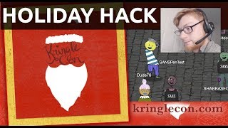 KRINGLECON 2018 SANS Holiday Hack Challenge  Getting Started [upl. by Yremrej]