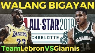 KOPONANG LEBRON vs GIANNIS Kaninong All Star Team ang Mananaig [upl. by Dorcus386]