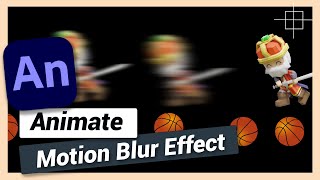 Create Motion Blur Effect  Adobe Animate CC Tutorial [upl. by Kovacs758]