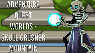 AdventureQuest Worlds  Swordhaven Undead  Skull Crusher Mountain Quest [upl. by Attenwad]