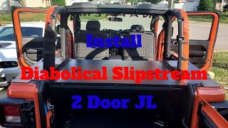 Diabolical Slipstream On 2 Door JL [upl. by Aran717]