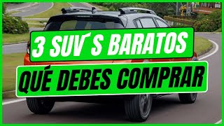 3 camionetas BARATAS que DEBES COMPRAR [upl. by Annaoy463]