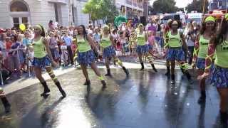 SandDance RAPUNZEL Student Team at Subiaco Street Festival 2013 [upl. by Ehrsam]