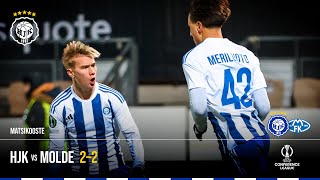 HJK vs Molde 22  UEFA Conference League [upl. by Eniledgam]