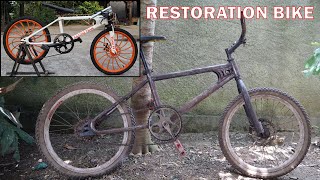 RESTORATION  MODIFICATION BIKE FROM OLD BIKE TO DRAGBIKE [upl. by Mcadams]