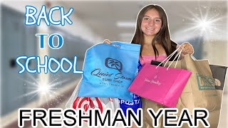 BACK TO SCHOOL SHOPPING  HAUL [upl. by Krissy336]