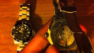 Swatch Heracles Automatic VS Invicta Pro Diver Automatic [upl. by Nrek]