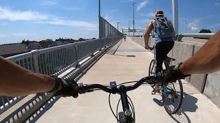 The Bayonne Bridge Bike Tour Ft The Hoboken Bicycling Meetup  Bayonne to Staten Island  NJ to NY [upl. by Ysnap]