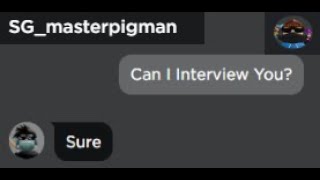 When You Interview a Speedrunner SGmasterpigman [upl. by Mil421]