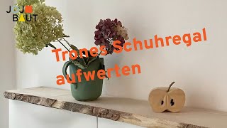 Ikea Trones Schuhschrank Aufwerten Ein einfacher Hack mit großer Wirkung [upl. by Tsirc]