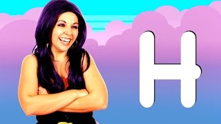 Learn ABCs  Learn Letter H  Alphabet Video on Tea Time with Tayla [upl. by Silohcin]