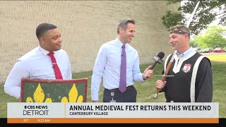 Medieval Faire returns to Canterbury Village in Lake Orion [upl. by Prissy676]