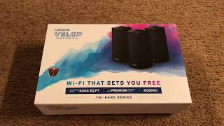 Linksys Velop TriBand Mesh WiFi Router AC6600 Unboxing Review [upl. by Nivaj]