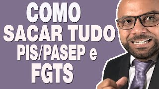 COMO TIRAR CERTIDÃO PARA SAQUE DE FGTS PIS E PASEP 2021 [upl. by Pliske]