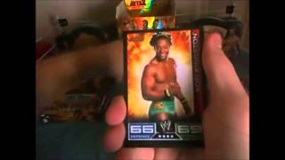 WWE Slam Attax Hunt For The Collection Part 1 OPENING 25 PACKS [upl. by Norret]