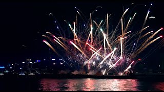 Come and Feel the Thrill of the Winter Harbourfront Pyrotechnics [upl. by Retxab]