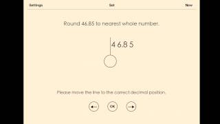 Rounding decimals to the nearest whole number [upl. by Nigel219]