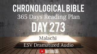 Day 273  ESV Dramatized Audio  One Year Chronological Daily Bible Reading Plan  Sep 30 [upl. by Drugge]