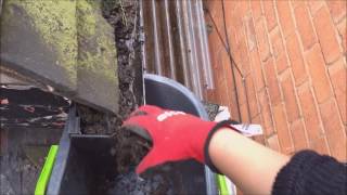 DIY Gutter Cleaning  Cheap [upl. by Thurston]