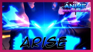 I Made Sung Jin Woo Arise Igris Scene in Anime Vanguard  Roblox  Anime Vanguard [upl. by Inami]