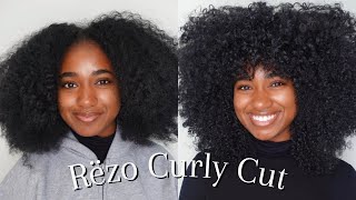 VLOG Getting a Rëzo curly cut My first experience at Rëzo salon for curls [upl. by Rochemont]