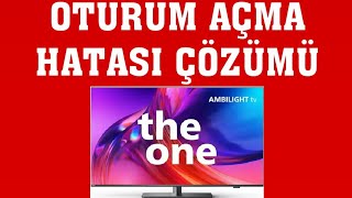 Philips TV Oturum Açma Hatası Çözümü [upl. by Hoopen]