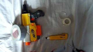 homemade nerf scope [upl. by Aisile]