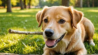 Why DOGS Are OBSESSED With Chewing Sticks [upl. by Ainoek569]