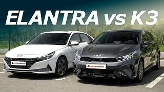 New 2022 Kia K3 Forte vs Hyundai Elantra quotThe New Platform Mattersquot [upl. by Artemisia]